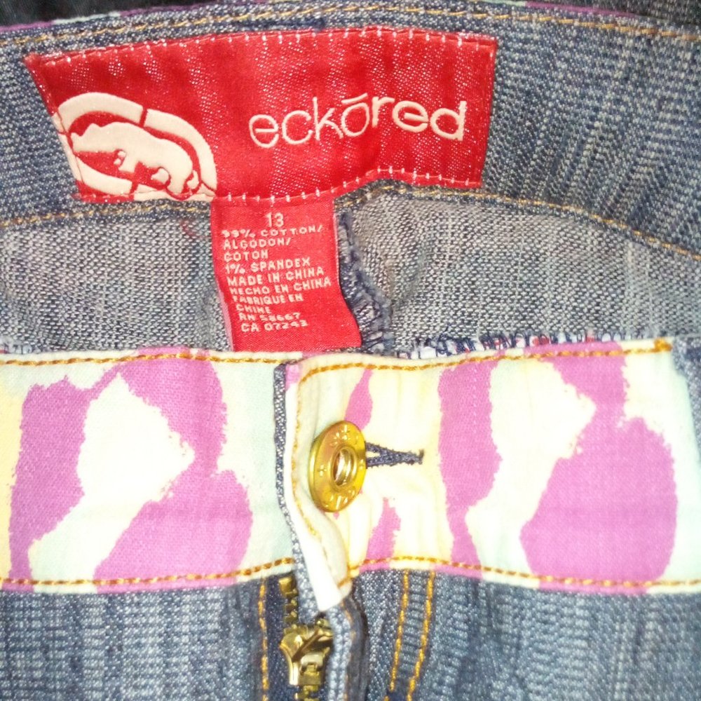 Womens Echo Red boot cut jeans